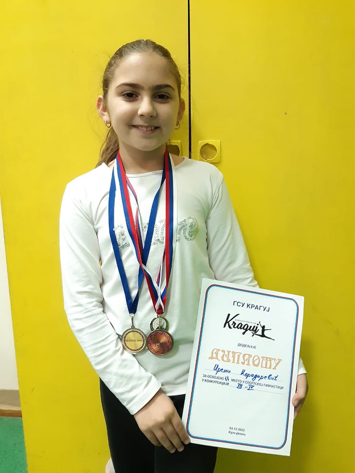 Гимнастика - сребро и бронза за Ирену