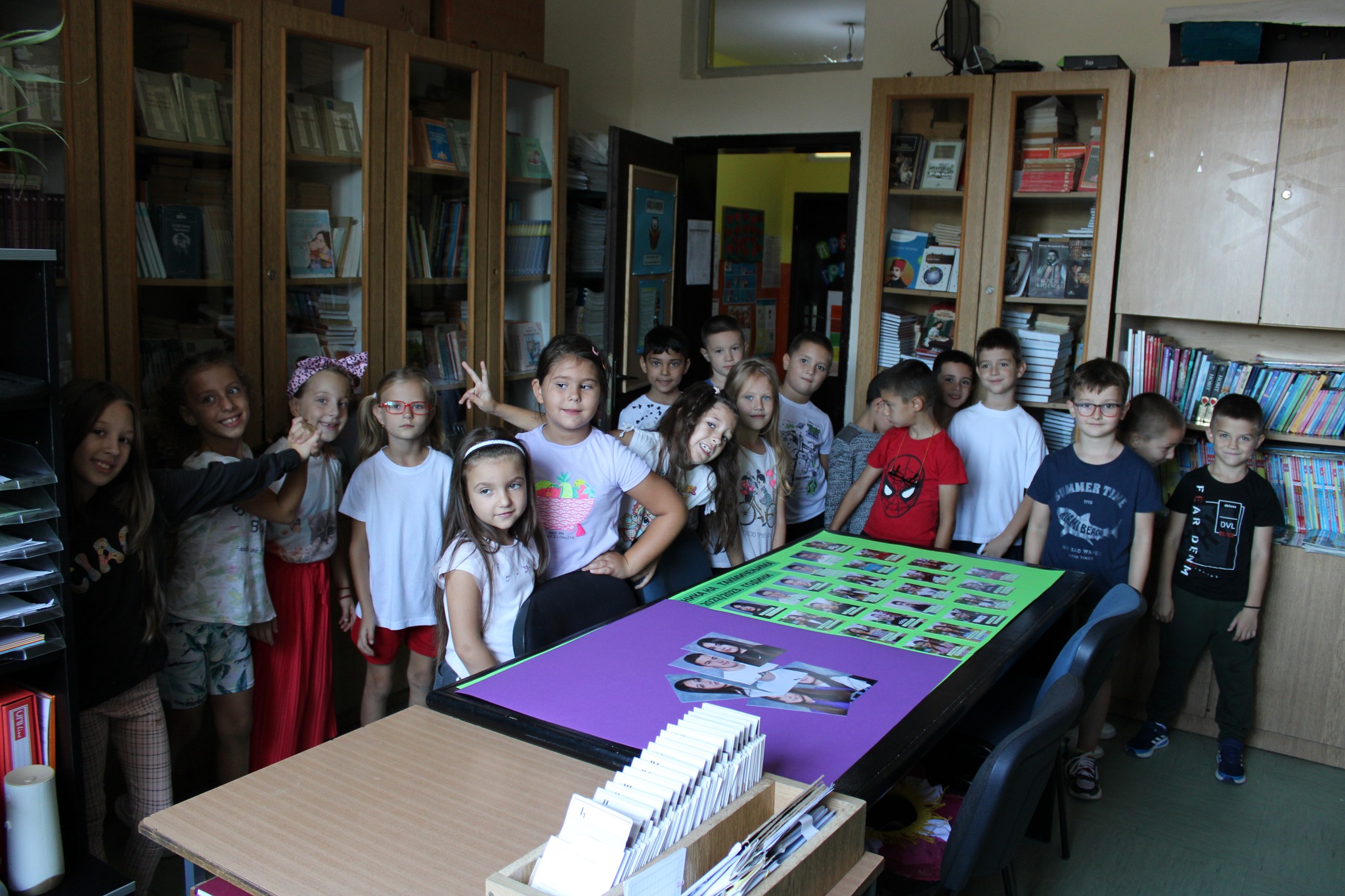 Прваци у школској библиотеци