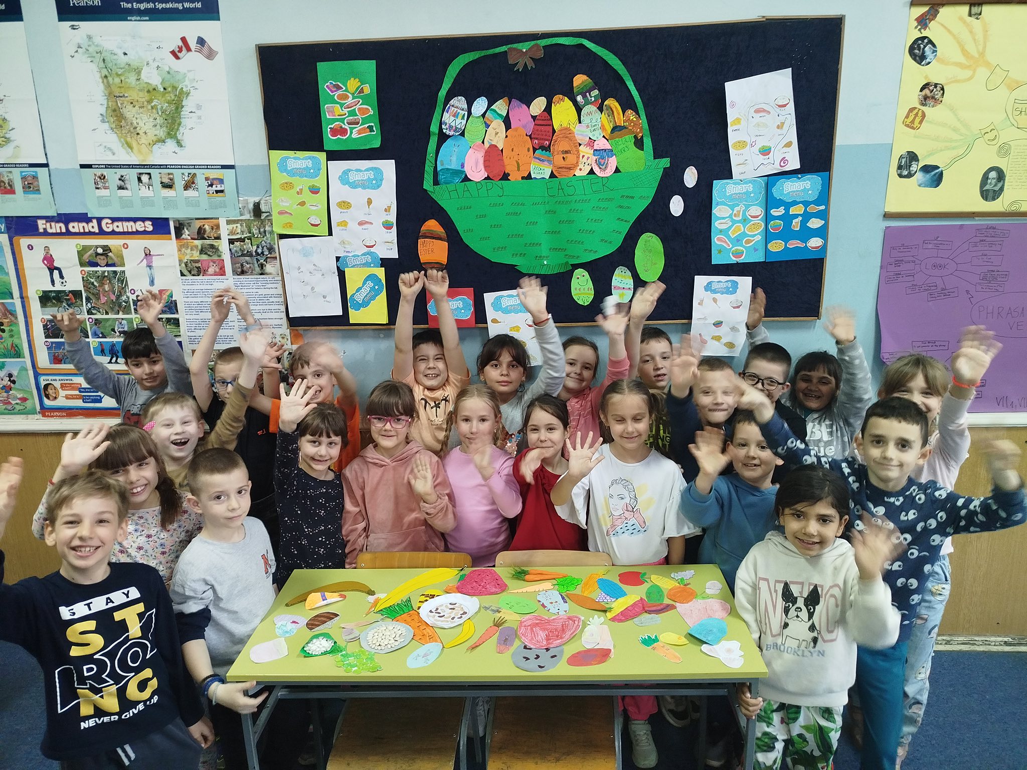 Тематски дан са првацима на часовима енглеског језика