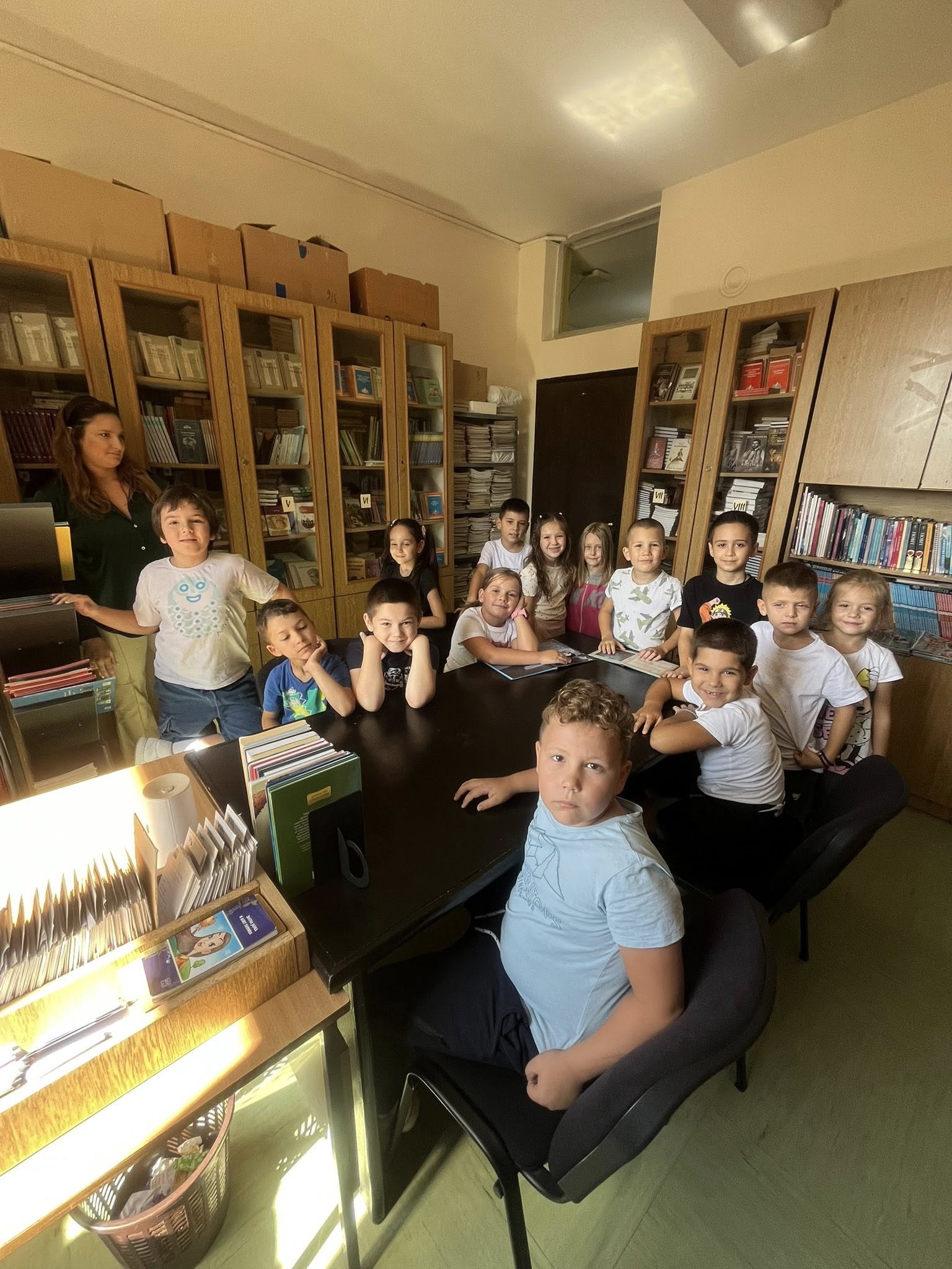 Прваци у библиотеци