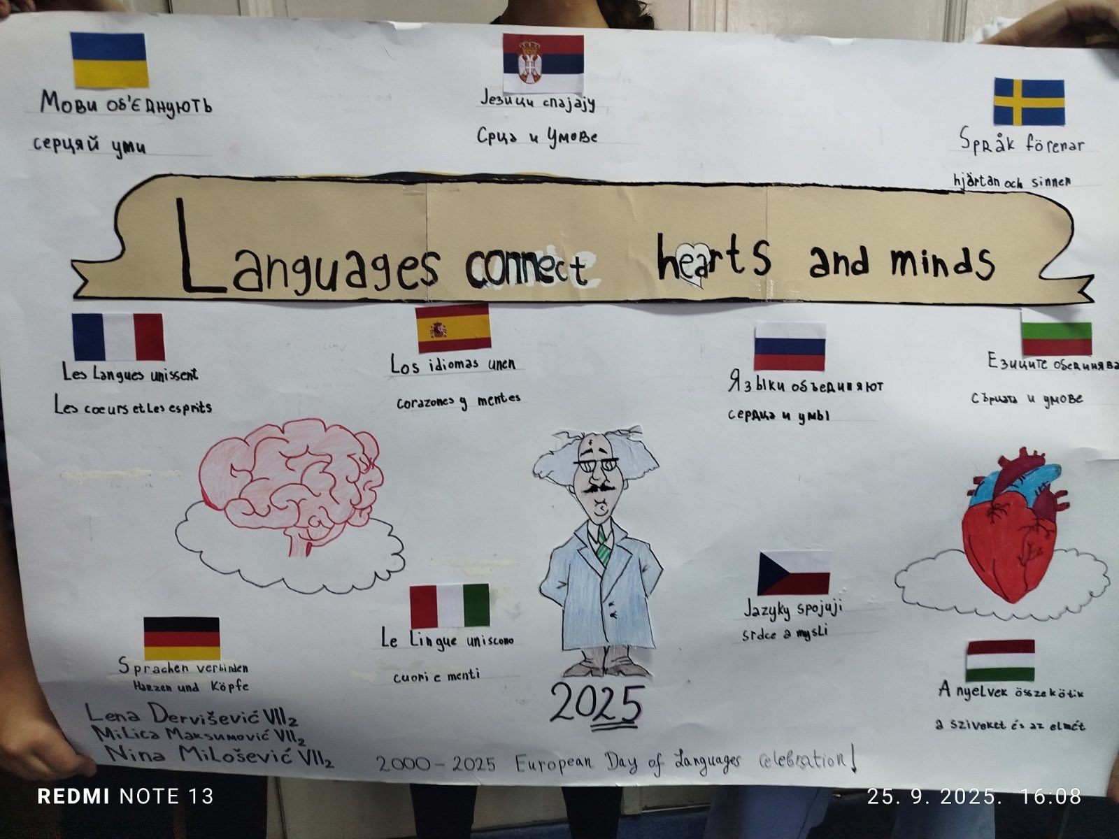 Обележавање Европског дана језика на часовима енглеског