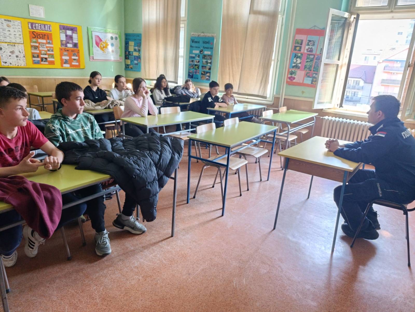 Представљање Средње школе унутрашњих послова,