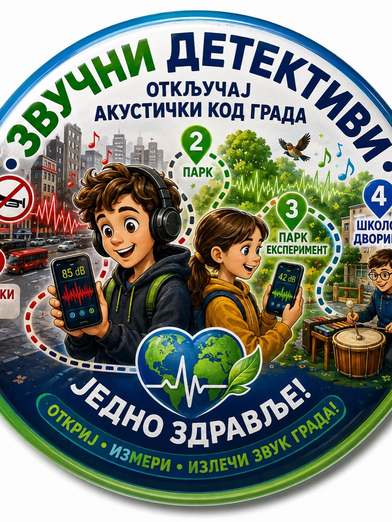 Најава за радионицу: „Звучни детектив: Откључај акустички код града“