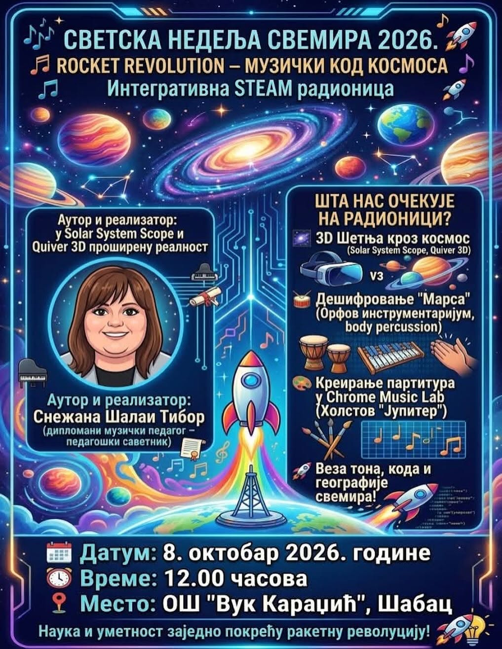 СВЕТСКА НЕДЕЉА СВЕМИРА 2026